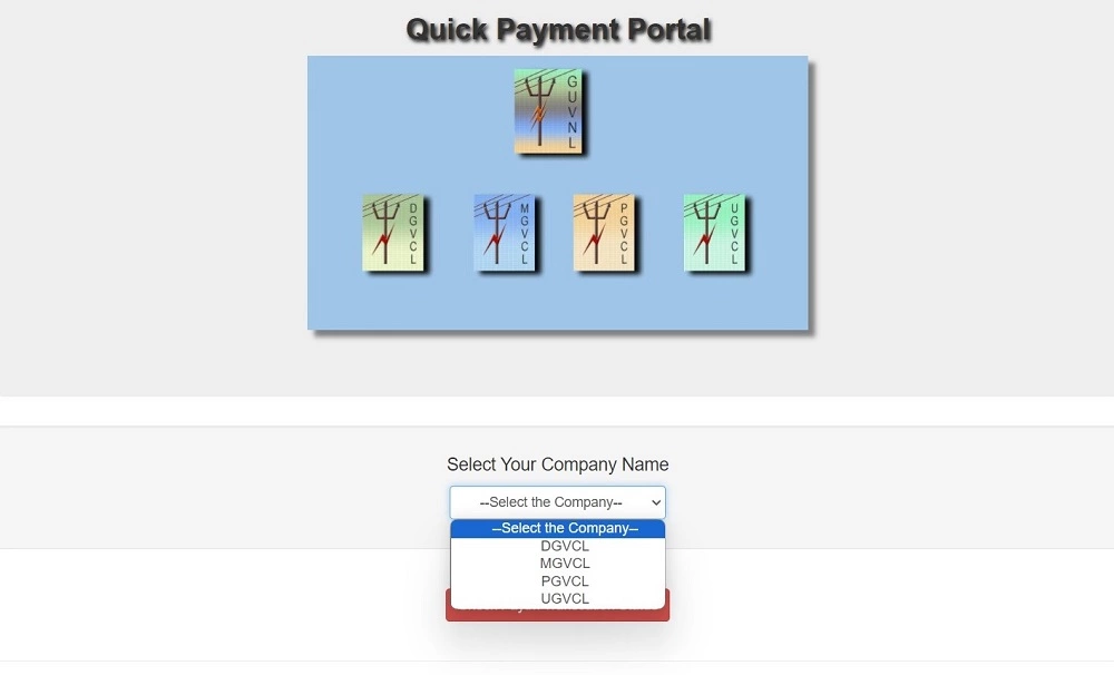 mgvcl online bill payment