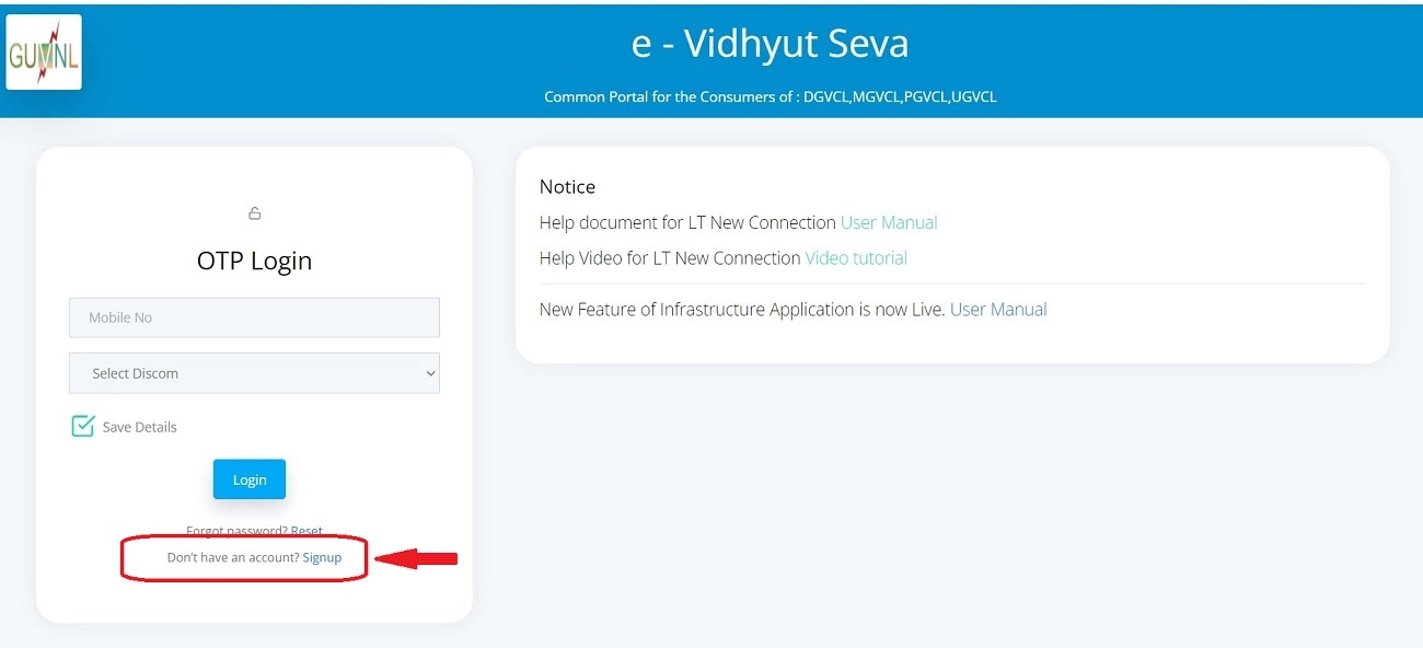 PGVCL Load Extension Online Application