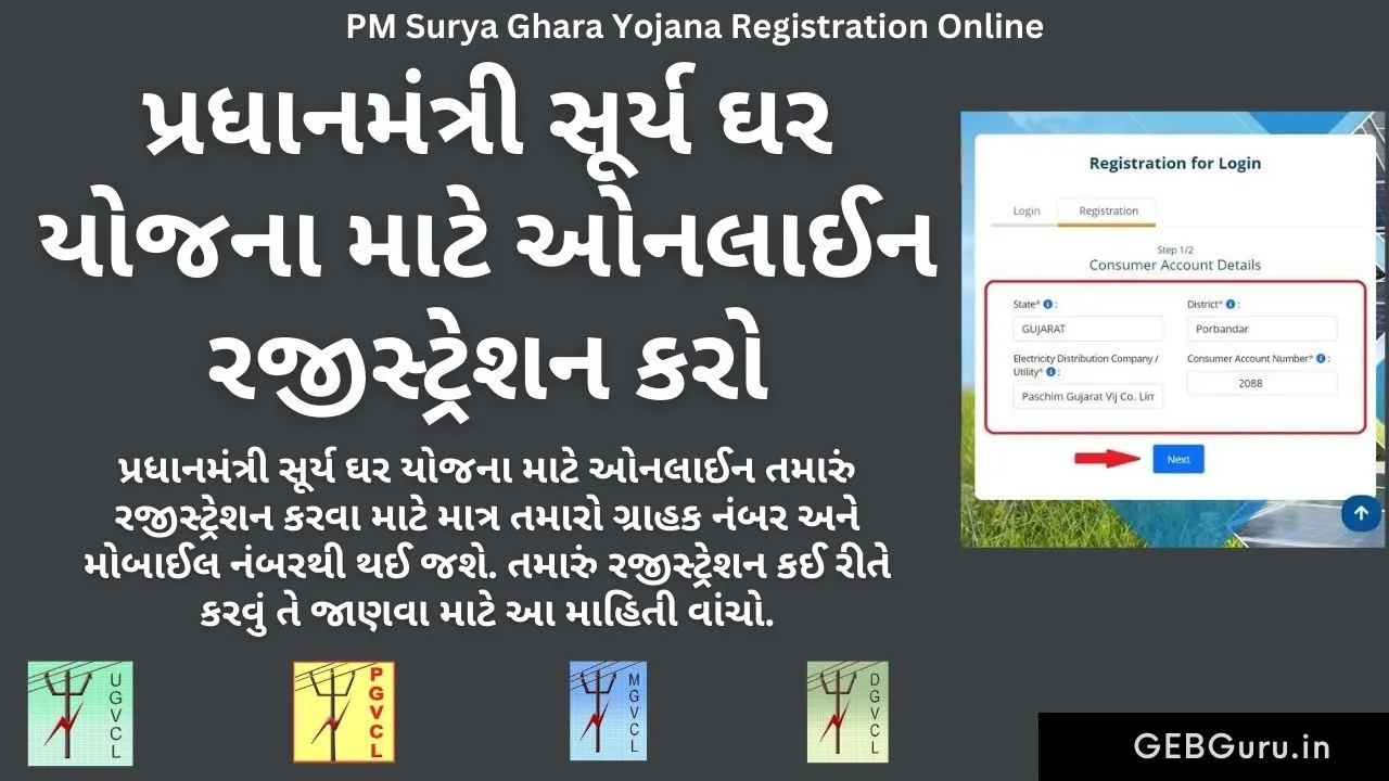 PM Surya Ghara Yojana Registration Online