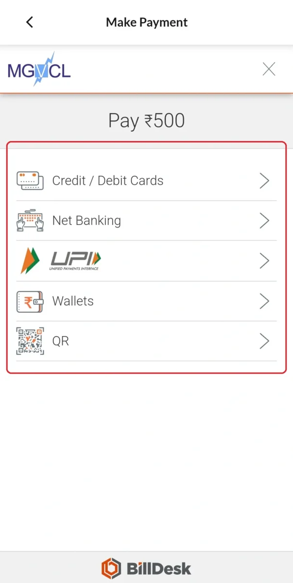 MGVCL Smart Meter Recharge