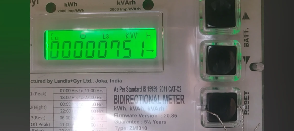 Solar Meter Reading Check