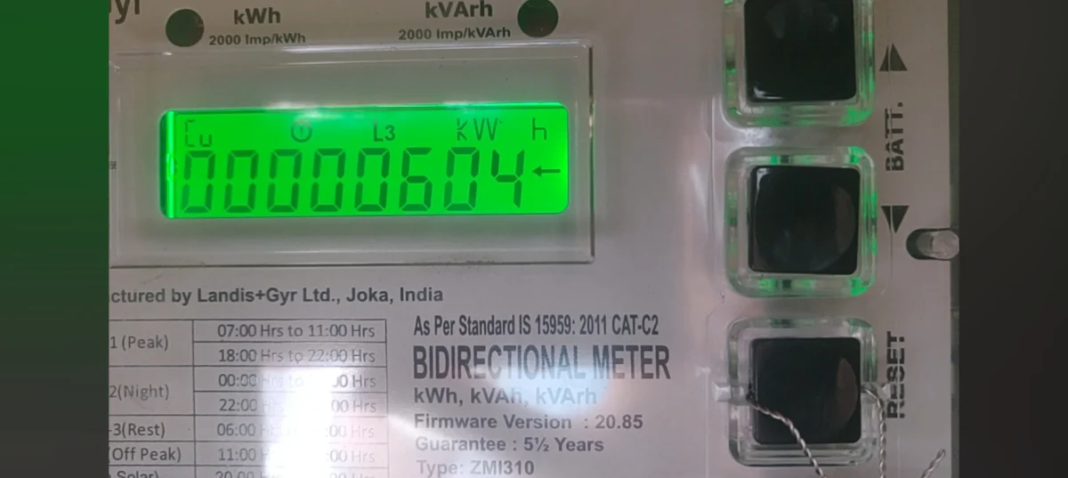 Solar Meter Reading Check
