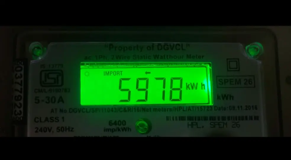 Solar Meter Reading Check