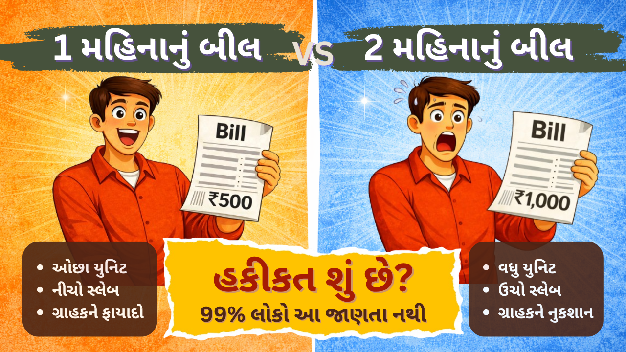 1 Month Bill vs 2 Month Bill