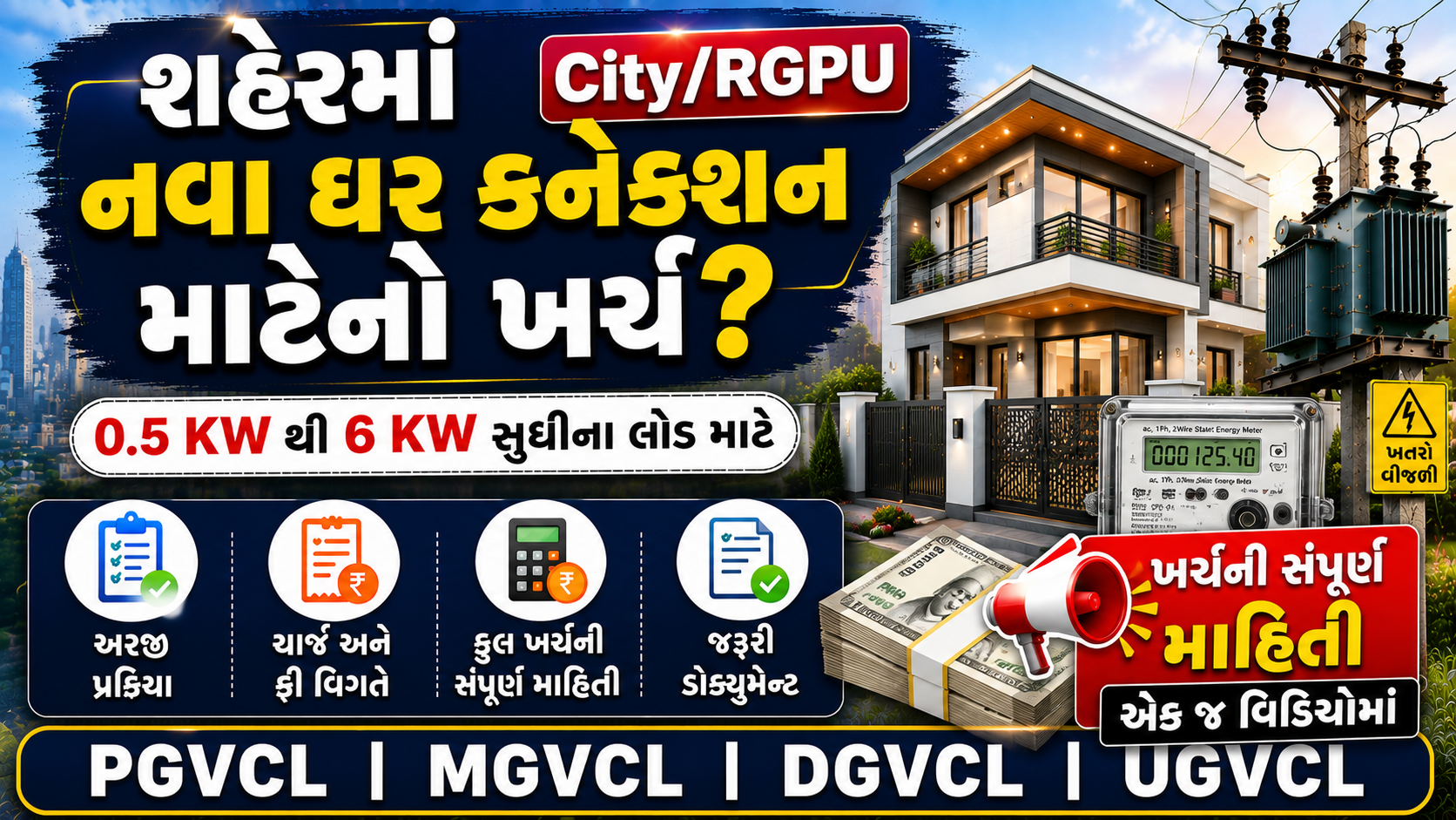 RGPU New Residential Connection Charges